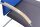 Freischwinger "S 78"von Thonet in blau/grau + Armlehnen mit Holz-Auflagen