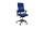 Bürodrehstuhl "Please" von Steelcase in blau mit schwarzem Fußkreuz
