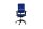 Bürodrehstuhl "Please" von Steelcase in blau mit schwarzem Fußkreuz