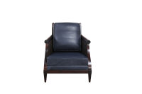 Clubsessel "Soft Breeze Club Chair" aus Rattan und Leder, Design: John Hutton