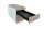 Rollcontainer in weiß + Abdeckplatte/Schubladen in nussbaum von Steelcase